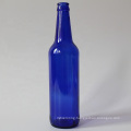 Wholesale 330ml 500 Ml Cobalt Blue Glass Beer Bottle with Crown Cap